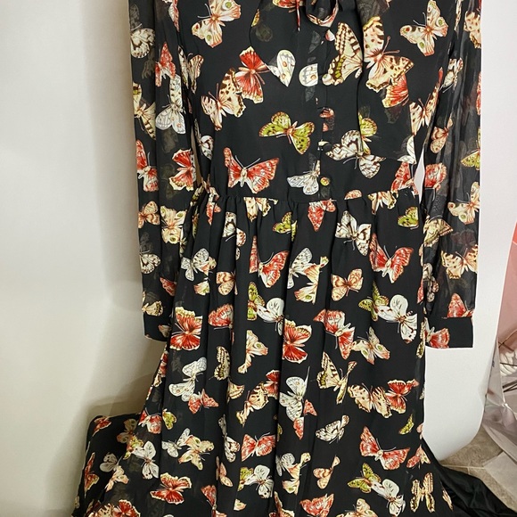 Boho Maxi Butterfly Dress - Picture 5 of 12